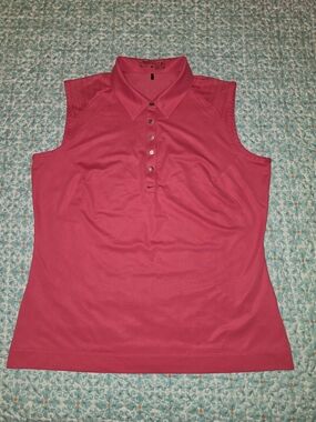 *NWOT* Nike Women's Sleeveless Polo Top - Redish/Pink